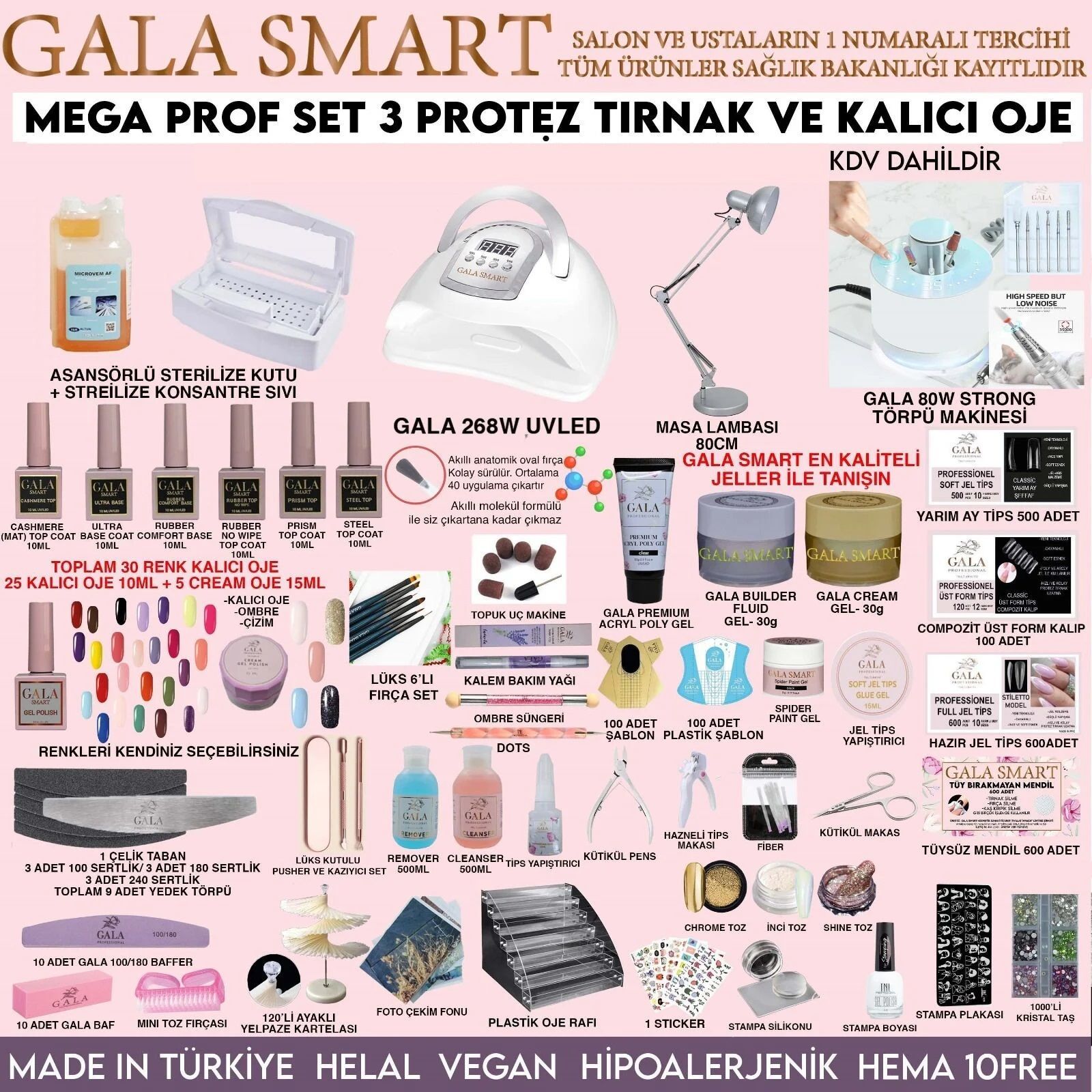 GALA SMART - MEGA SALON SET 3