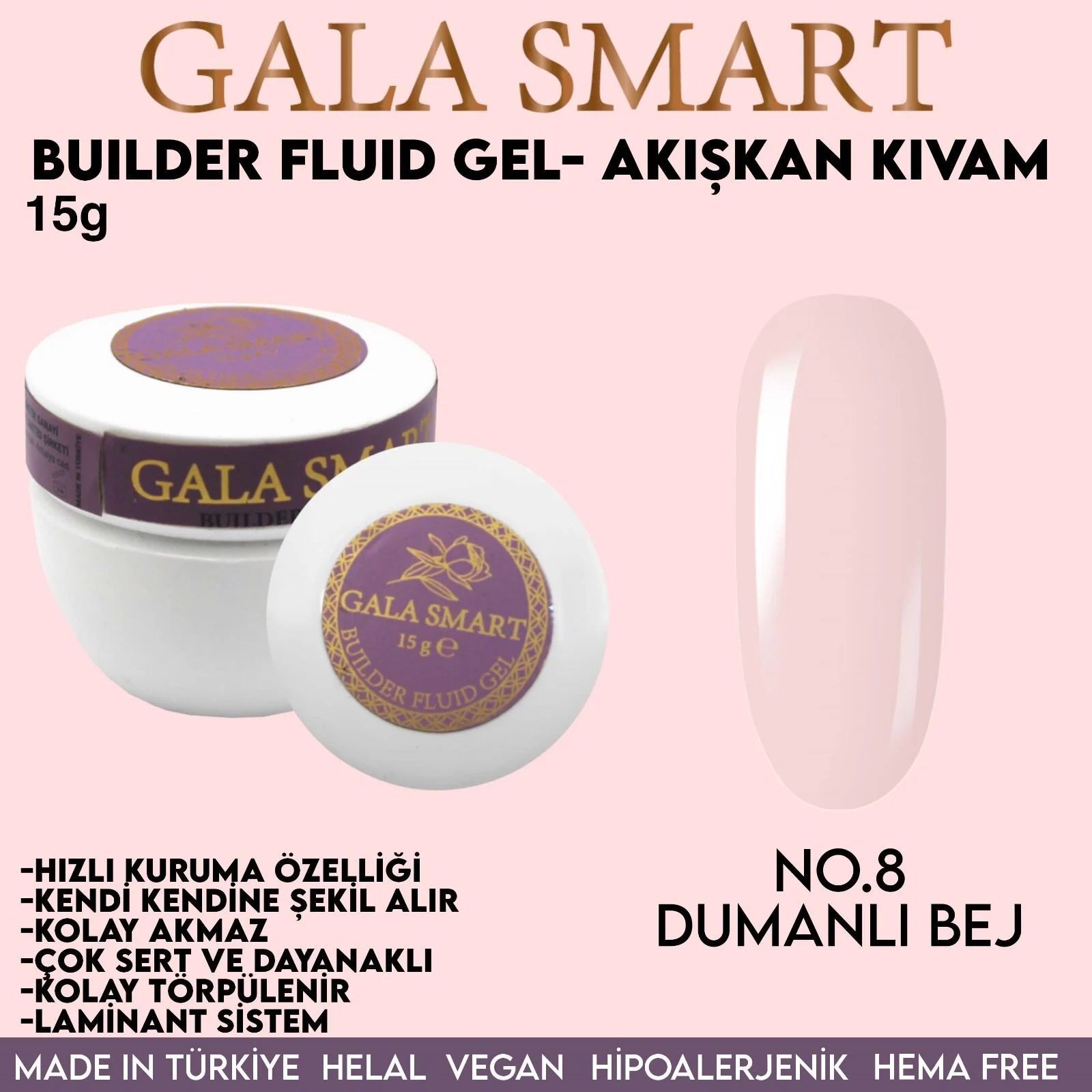 BUİLDER FLUİD GEL 15 G - NO:7