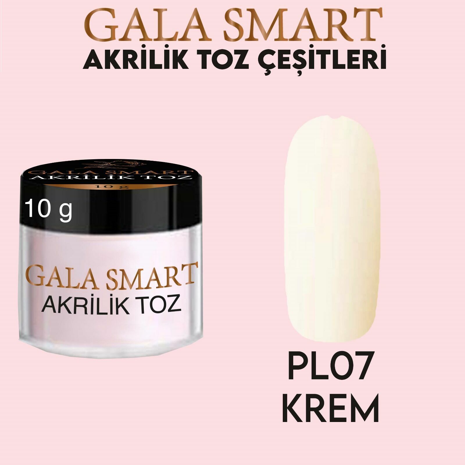 AKRİLİK TOZ 10 G - KREM