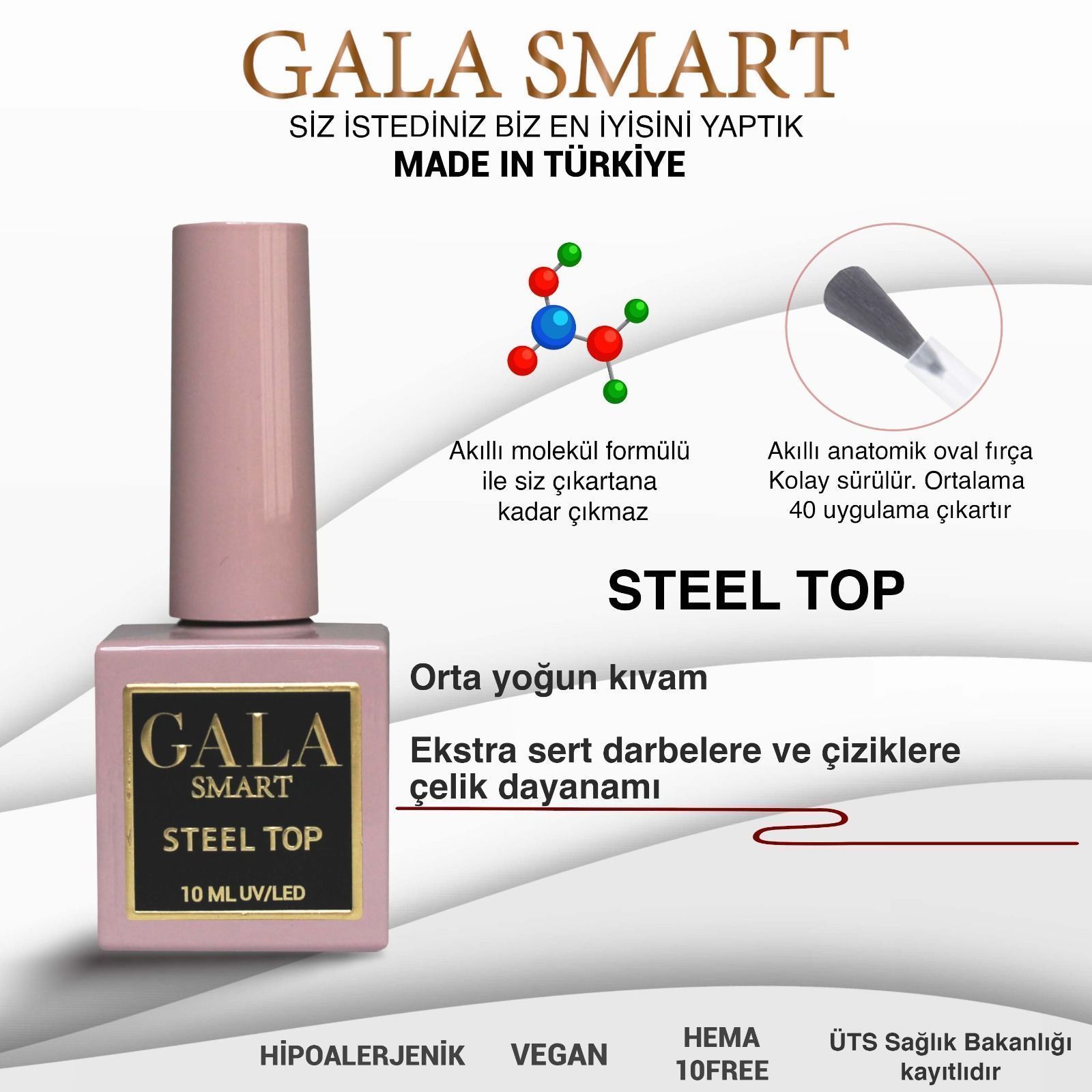 GALA SMART STEEL TOP 10 mle
