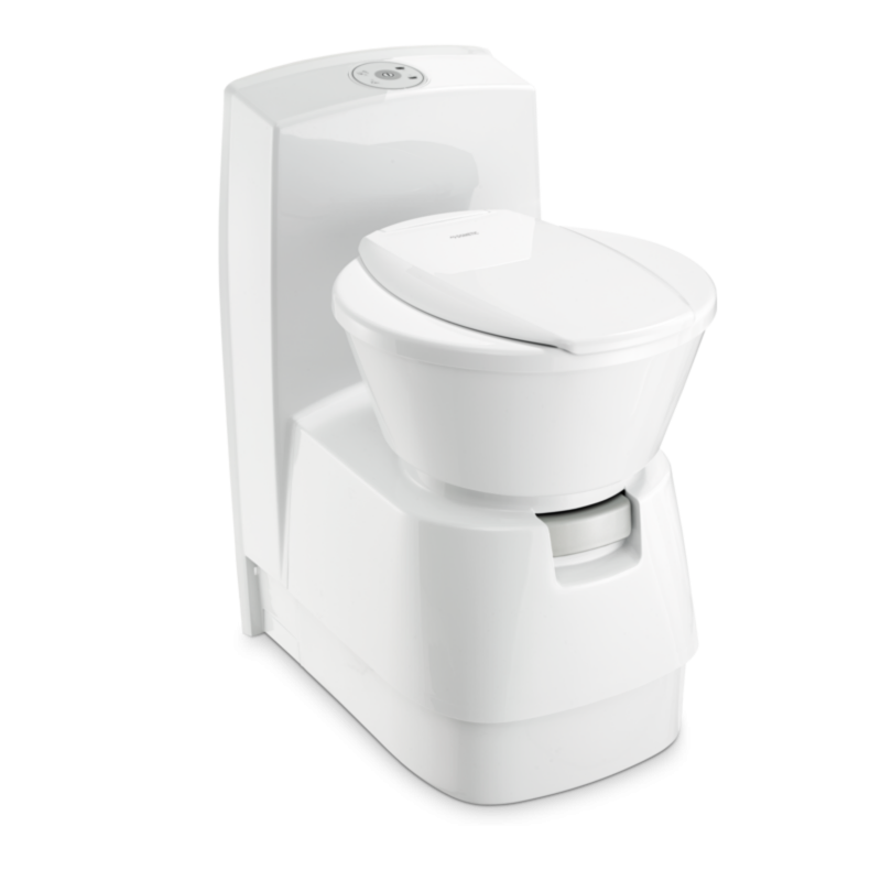 Dometic CTW 4110 19 lt. Kasetli Temiz Su Tanklı Tuvalet 12V Beyaz