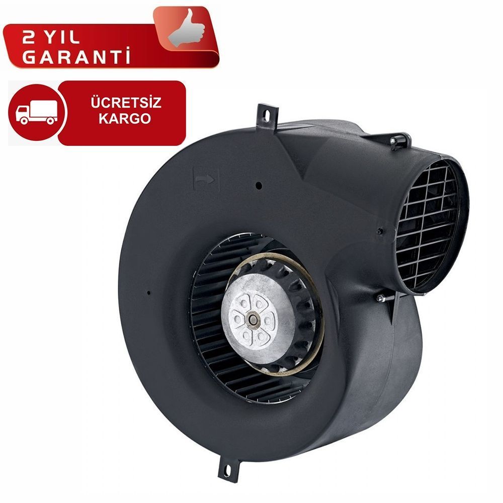 BPS-B 140-60 PLASTİK GÖVDELİ SALYANGOZ FAN ÖNE EĞİMLİ