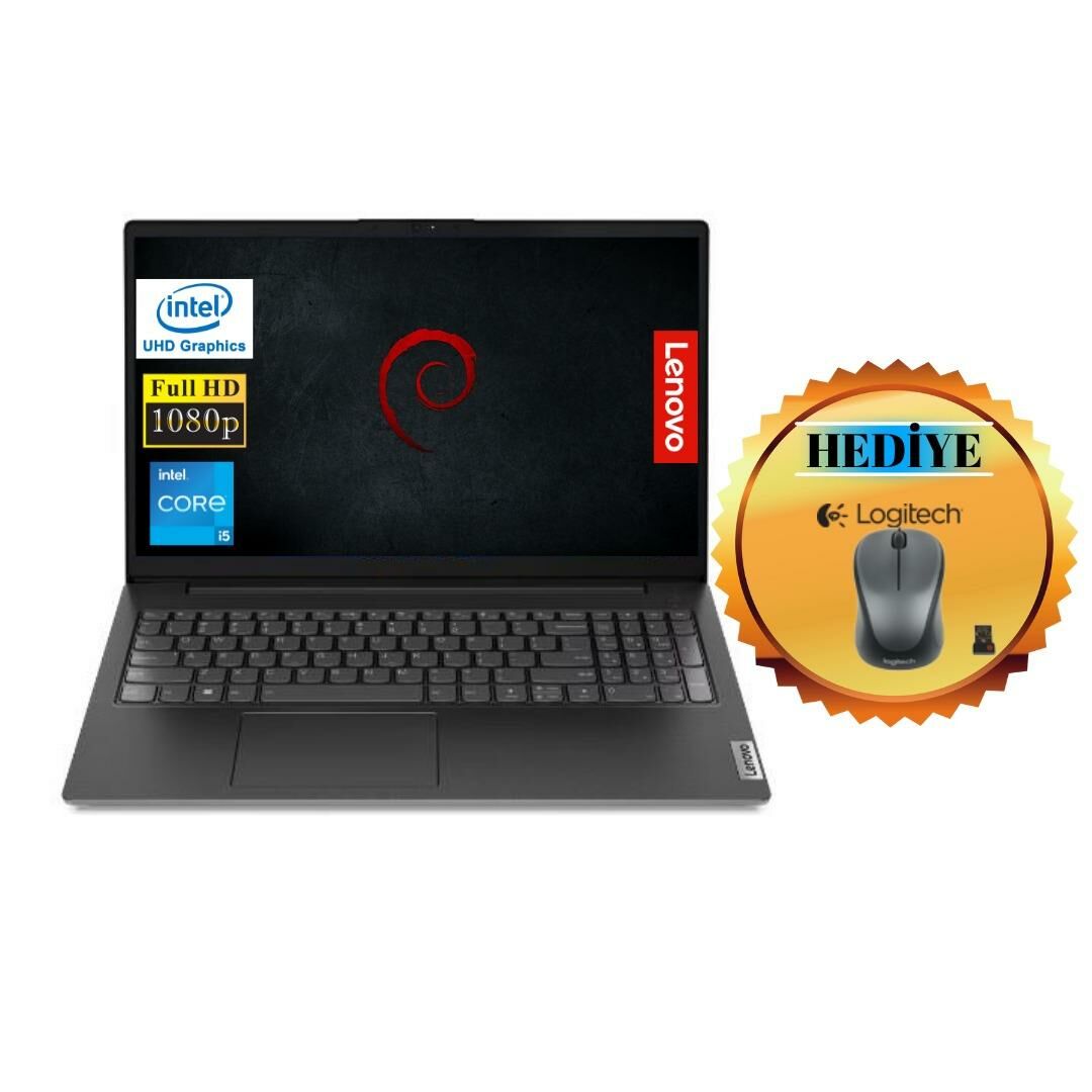 Lenovo V15 G4  I5-13420H 24GB  512GB SDD 83A10091TR ATL264 15.6'' W10Pro Notebook+Mouse