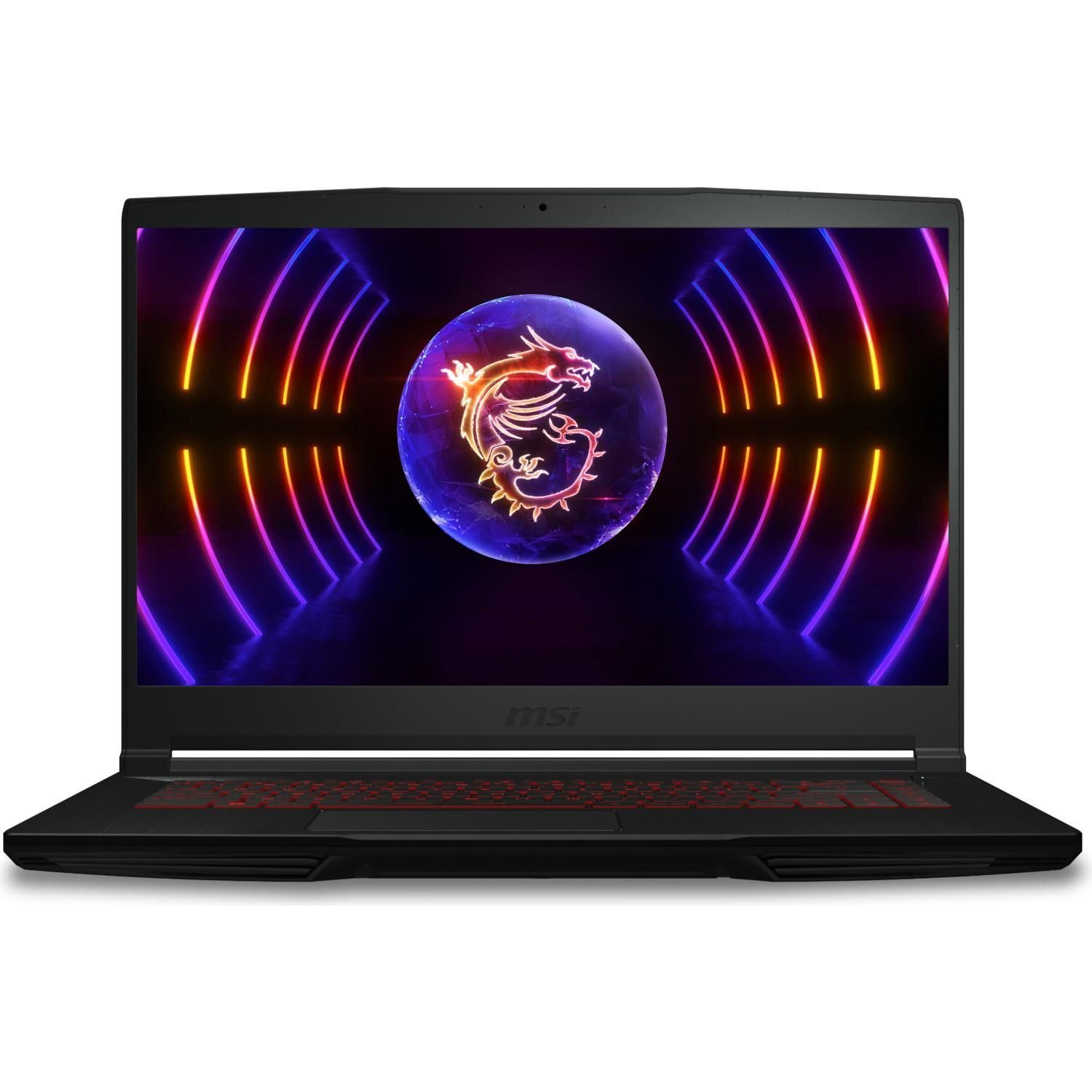 MSI THIN GF63 12UCX-427XTR Intel Core i5 12450H 8GB 512GB SSD RTX2050 Freedos 15.6'' FHD 144Hz Taşınabilir Bilgisayar