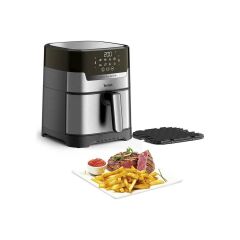 TEFAL EY505D Easy Fry & Grill Precision+ Yağsız Fritöz Airfryer, Hava ile Kızartma & Izgara