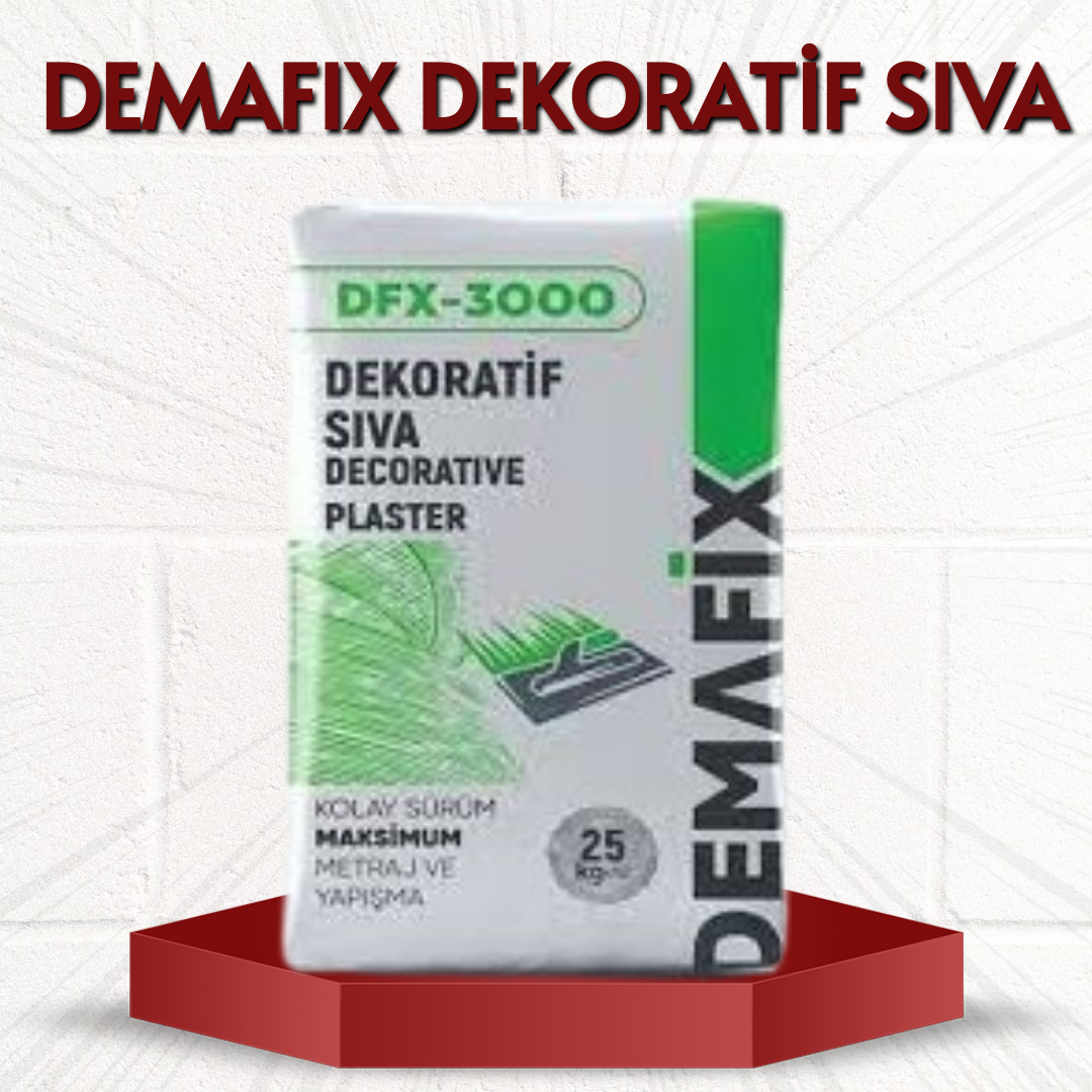 DEMAFİX DEKORATİF SIVA