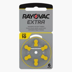 Rayovac Extra 10 Numara İşitme Cihazı Pili (5 Paket x 6 Adet = 30 Adet Pil)