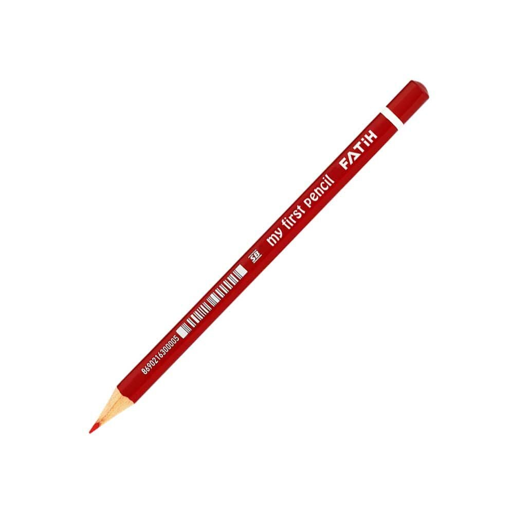 Fatih İlk Kalemim Jumbo Kırmızı Başlangıç Kalemi