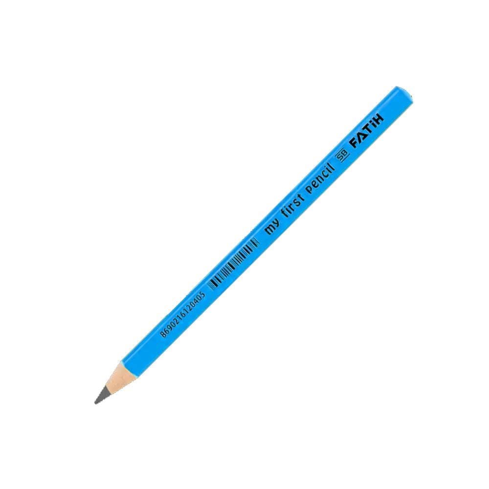 Fatih İlk Kalemim Jumbo Pastel Mavi Başlangıç Kalemi