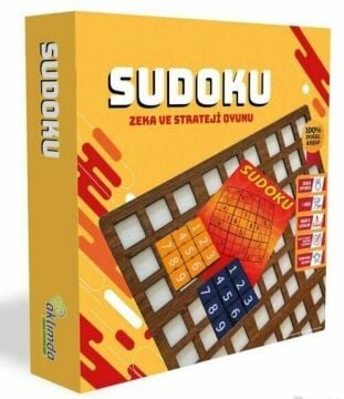 Aklımda Zeka Oyunları Ahşap Sudoku Oyunu