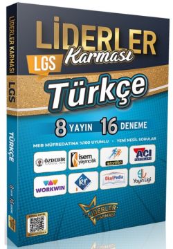 Liderler Karması 8. Sınıf LGS Türkçe 8 Yayın 16 Deneme