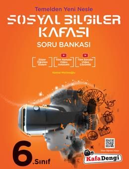 Kafa Dengi Yayınları 6. Sınıf Sosyal Bilgiler Kafası Soru Bankası