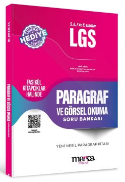 Marka Yayınları 5, 6, 7 ve 8. Sınıflar LGS Paragraf ve Görsel Okuma Soru Bankası