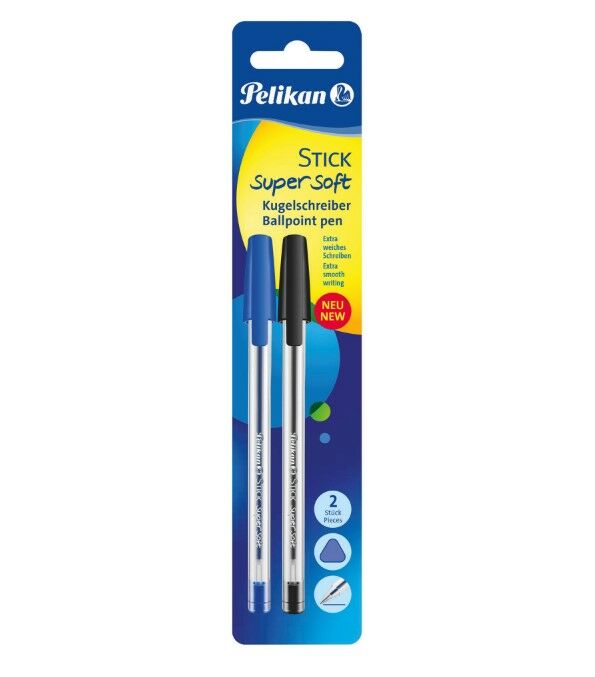 Pelikan Stick Süper Soft 2 Renk Tükenmez Kalem