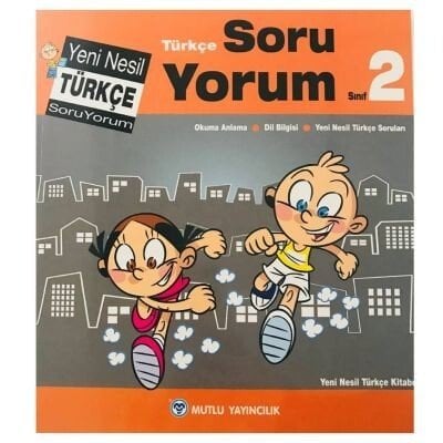 Mutlu Yayınları 2. Sınıf Yeni Nesil Türkçe Soru Yorum