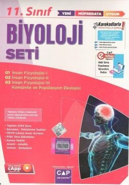Çap Yayınları 11. Sınıf Anadolu Lisesi Biyoloji Seti