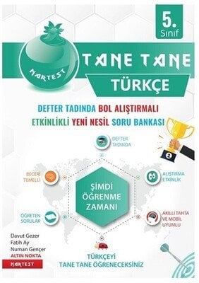 Nartest Yayınları 5. Sınıf Türkçe Tane Tane Soru Bankası