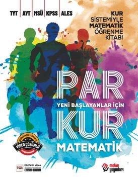 Metin Yayınları TYT MSÜ KPSS ALES Parkur Matematik Öğrenme Kitabı