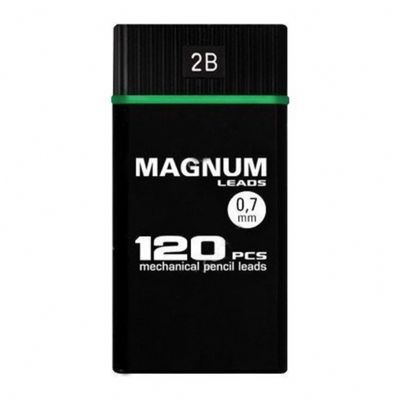 Magnum 2B 0.7 120 Adet Uç - Siyah Kutu