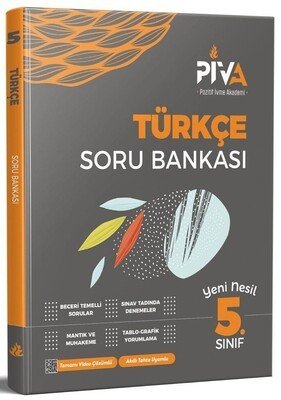 Piva Yayınları 5. Sınıf Türkçe Soru Bankası