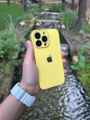 iPhone Cam Kılıf - Sarı
