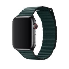 Apple Watch Deri Loop Kordon - Haki Yeşili