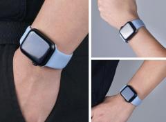 Apple Watch Silicon Kordon - Bebe Mavi