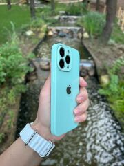 iPhone Cam Kılıf - Su Yeşili