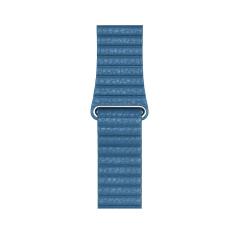 Apple Watch Deri Loop Kordon - Gökyüzü Mavi