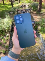 iPhone A-G Glass Case - Green