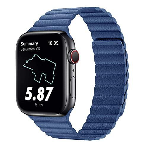 Apple Watch Deri Loop Kordon - Horizon Blue