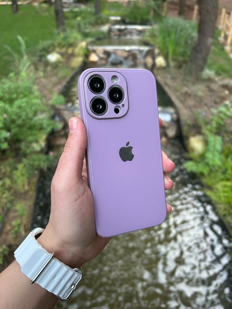 iPhone Cam Kılıf - Lavander