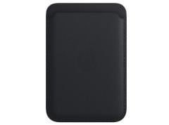 Apple MagSafe Özellikli Deri Cüzdan - Siyah