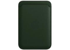 Apple MagSafe Özellikli Deri Cüzdan - Sekoya Yeşili