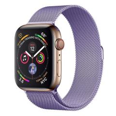 Apple Watch Milano Loop Kordon - Lila