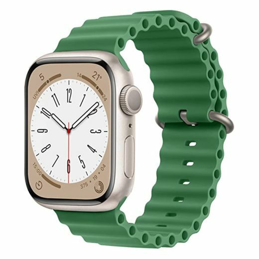 Apple Watch Ocean Loop Kordon - Haki Yeşili