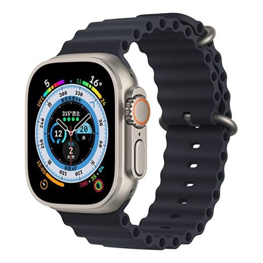 Apple Watch Ocean Loop Kordon - Gece Mavi