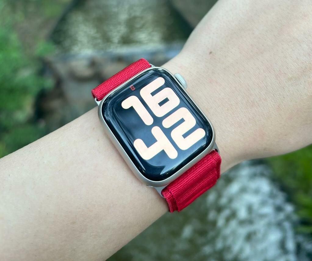 Apple Watch Alpine Loop Kordon - Kırmızı