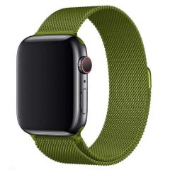 Apple Watch Milano Loop Kordon - Zümrüt Yeşil
