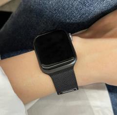 Apple Watch Milano Loop Kordon - Siyah