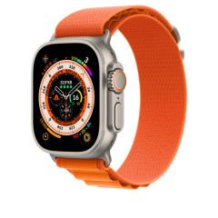 Apple Watch Alpine Loop Kordon - Turuncu