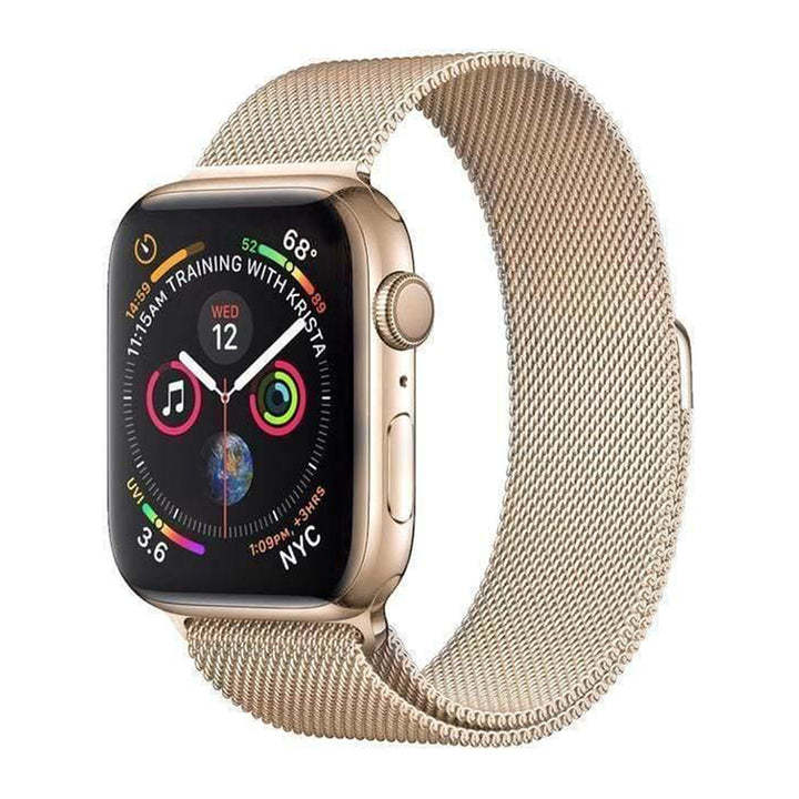 Apple Watch Milano Loop Kordon - Gold