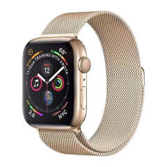 Apple Watch Milano Loop Kordon - Gold