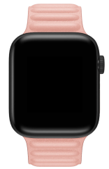 Apple Watch Baklalı Deri Loop - Pembe