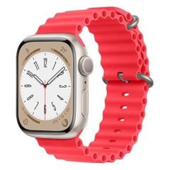 Apple Watch Ocean Loop Kordon - Kırmızı