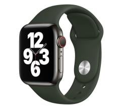 Apple Watch Silicon Kordon - Haki Yeşili