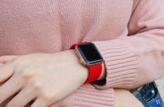 Apple Watch Solo Loop Örgü - Product Red