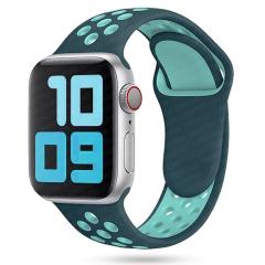 Apple Watch Nike Kordon - Yeşil/Turkuaz