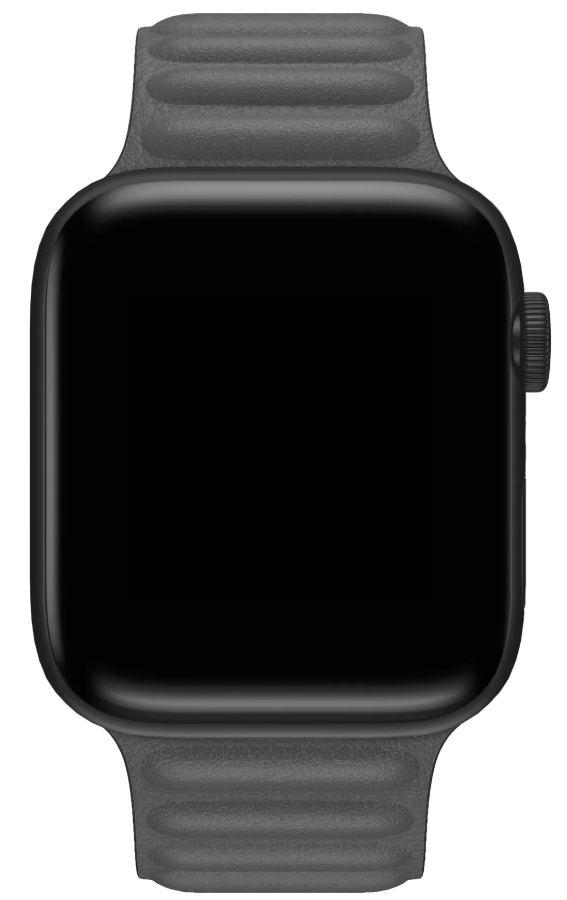 Apple Watch Baklalı Deri Loop - Gri