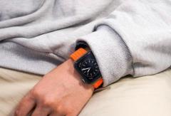 Apple Watch Solo Loop Örgü - Orange
